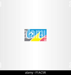 die Menschen tanzen Rechteck Vektor-Logo-design Stock Vektor