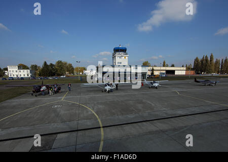 Strausberg, Deutschland, Flugplatz Strausberg Stockfoto