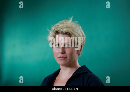 Edinburgh. VEREINIGTES KÖNIGREICH. 31. August. Edinburgh International Book Festival. Tag 17 Edinburgh International Book Festival findet statt in Charlotte Square Gardens. Abgebildete Caroline Criado-Perez. Pako Mera/Alamy Live-Nachrichten Stockfoto