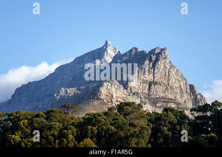 Kapstadt Südafrika, Table Mountain National Park, Naturschutzgebiet, Tafelberg Road, Seilbahn-Seilbahn-Seilbahn, obere Station, Klippe, SAfri150312169 Stockfoto