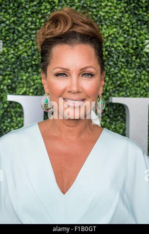 New York, NY, USA. 31. August 2015. Vanessa Williams unterwegs für Promi-Schnappschüsse - Mo, New York, NY 31. August 2015. Bildnachweis: Steven Ferdman/Everett Collection/Alamy Live-Nachrichten Stockfoto