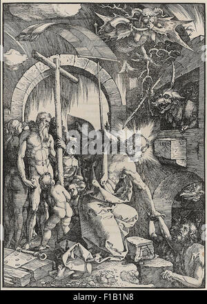 Albrecht Dürer - Harrowing der Hölle (große Leidenschaft) Stockfoto