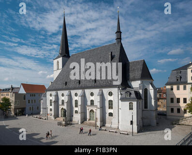 Kirche St. Peter und St. Paul, auch Herder Kirche, Herderplatz, Weimar, Thüringen, Deutschland Stockfoto