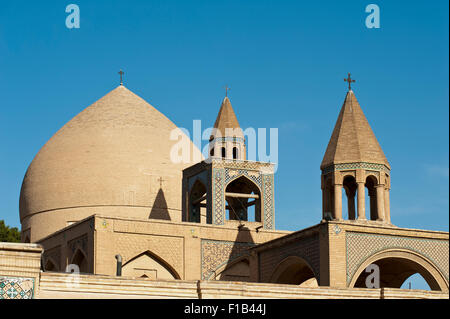 Vank Kathedrale, Armenisch-Apostolischen Kirche, Kuppel und Bell Tower, St. Mary &#39; s Kirche oder Maryam Stockfoto