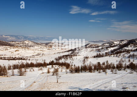 Der Baikalsee, Sibirien, Russland. 15. Oktober 2014. Landschaft, Baikalsee, Sibirien, Russland, Eurasien © Andrey Nekrassow/ZUMA Wire/ZUMAPRESS.com/Alamy Live-Nachrichten Stockfoto