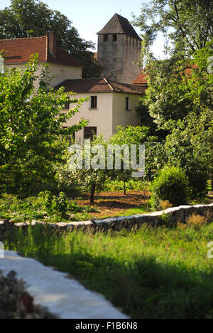 Dorf Lavercantière, Lot-Tal Stockfoto