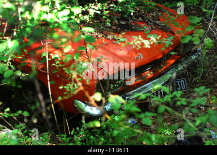 Verlassene Ford Capri Stockfoto