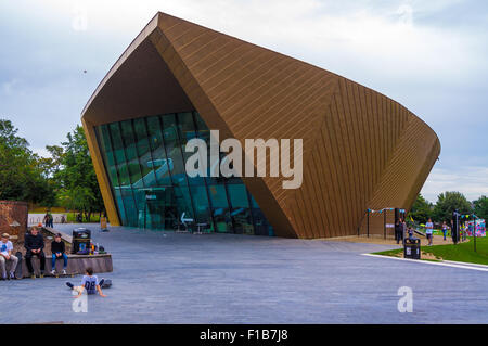 Firstsite Kunstgalerie, von Rafael Viñoly, 2011, Colchester, Essex, England, UK Stockfoto