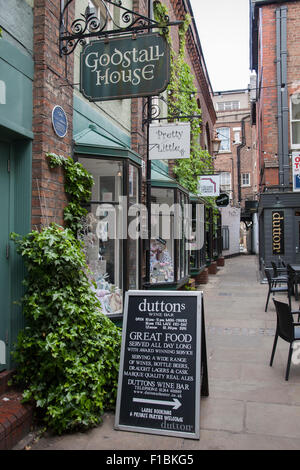 Godstall Lane; Chester; England; UK Stockfoto