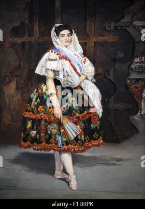 Lola Lola de Valence Valence 1863 Edouard Manet 1832-1883 Stockfoto