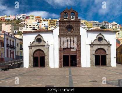 San Sebastian De La Gomera, historial Zentrum, die Kirche der Muttergottes von der Assumptio Stockfoto