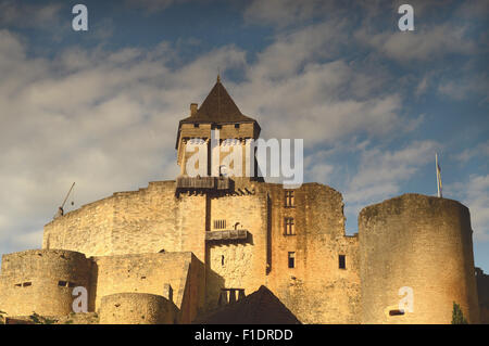 Chateau de Casteneau-la-Chapelle, Dordogne, Frankreich Stockfoto