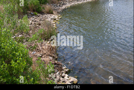 Ocean City, MD – 13. Mai 2015: Die ruhige Ecke eine kleine Bucht in Northside Park in Ocean City, Maryland. Stockfoto