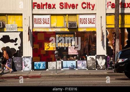 Shop, Fairfax Avenue, Los Angeles, Kalifornien, USA Stockfoto