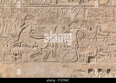 Karnak Tempel, Luxor, Ägypten, Afrika Stockfoto