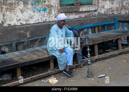 Straßenleben in Luxor, Ägypten, Afrika Stockfoto