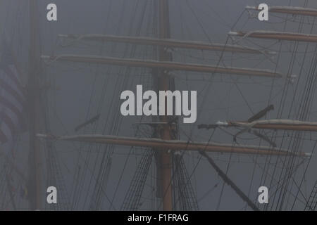 historischen Hafen in Portland, Maine Stockfoto