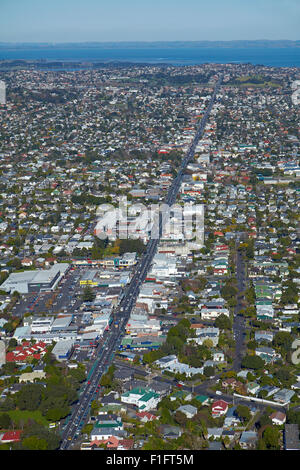 Herrschaft Road, Auckland, Nordinsel, Neuseeland - Antenne Stockfoto