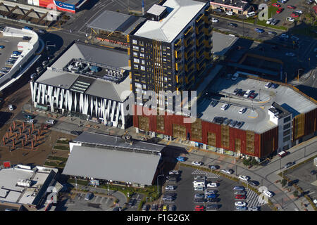 Wohnung-Entwicklung, neue Lynn, Auckland, Nordinsel, Neuseeland - Antenne Stockfoto