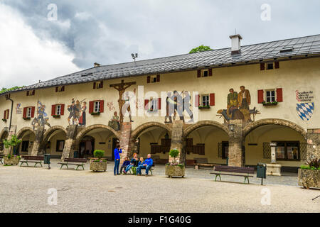 Ansichten rund um Berchtesgarten, Deutschland Stockfoto