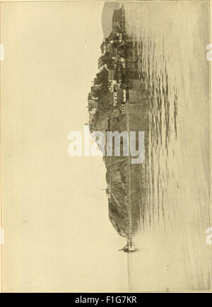 Dieses Buch beschreibt die Zerstörungen, die 1906 durch das Erdbeben und den Brand in San Francisco verursacht wurden, zusammen mit Berichten über Vulkanausbrüche einschließlich des Vesuvs. Sie erklärt die Ursachen von Erdbeben und vulkanischen Ereignissen und bietet Einblicke in Naturkatastrophen. Stockfoto