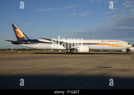 JET AIRWAYS INDIA 777 Stockfoto