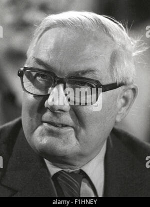 Ehemalige britische Premierminister James Callaghan Lord Callaghan MP. 1984-Bild. Stockfoto