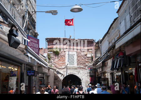 Türkei, ISTANBUL: Der große Basar (Kapalıçarşı) in Istanbul ist eines der größten überdachten Märkte der Welt mit 60 Straßen Stockfoto