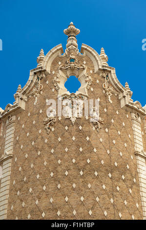 Reich verzierte Fassade des Carpenter-Theaters in Richmond, Virginia, USA. Stockfoto