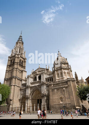 Der Primas-Kathedrale der Heiligen Maria von Toledo, (Catedral Primada Santa María de Toledo), Toledo, Castilla-La Mancha, Spanien. Stockfoto