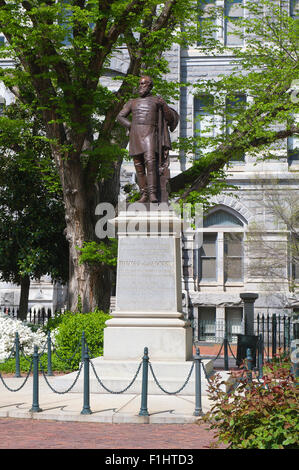 Thomas J. Jackson-Denkmal auf dem Gelände das State Capitol, Richmond, Virginia, USA. Stockfoto