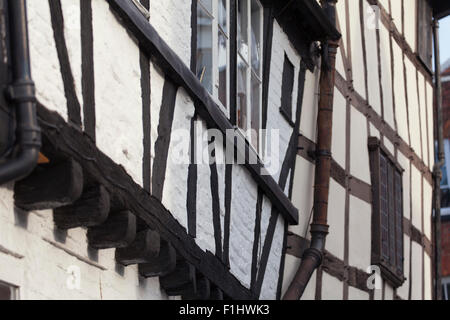 Fachwerkbau, Tewkesbury, Gloucestershire Stockfoto