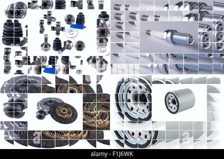 Auto Shop Auto Aftermarket Ersatzteilshop Stockfoto