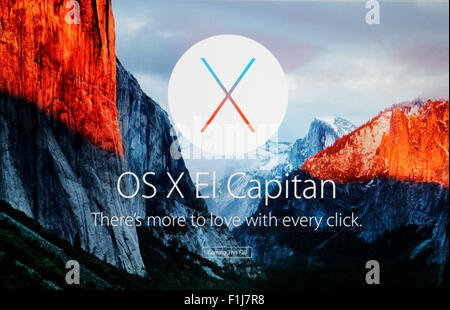 OSX El Capitan Stockfoto