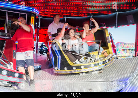 Tarrant Hinton, Blandford Forum, UK. 2. September 2015. Die Messe von der Messe auf der großen Dorset Steam Fair Kredit: Paul Chambers/Alamy Live News Stockfoto