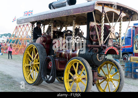 Tarrant Hinton, Blandford Forum, UK. 2. September 2015. Die Messe von der Messe auf der großen Dorset Steam Fair Kredit: Paul Chambers/Alamy Live News Stockfoto
