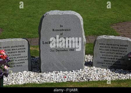 Lockerbie PanAm103 In Erinnerung-Gedenkstein, Schottland
