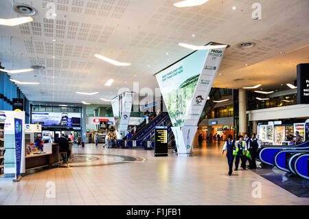 Internationalen Terminal, Cape Town International Airport, Kapstadt, Westkap, Südafrika Stockfoto