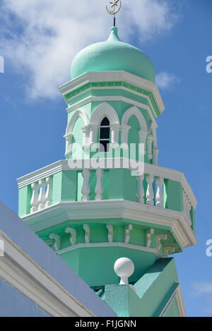 Boorhaanol Moschee, Longmarket Street, Cape Malay Bo-Kaap, Kapstadt, Westkap, Südafrika Stockfoto