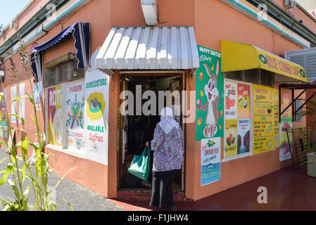 Rose-Ecke Cafe, Waal Street, Cape Town, Western Cape Province, Südafrika Stockfoto