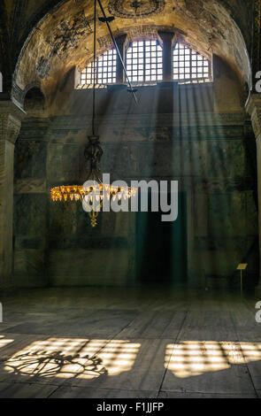 Hagia Sophia Interieur, Istambul, Türkei Stockfoto