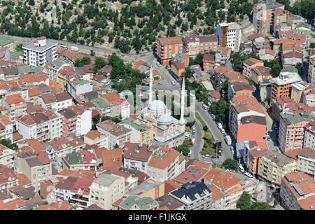 Schiitischen Azam Sefa Moschee, Ansicht von Istanbul Sapphire, europäischen Teil von Istanbul, Türkei Stockfoto