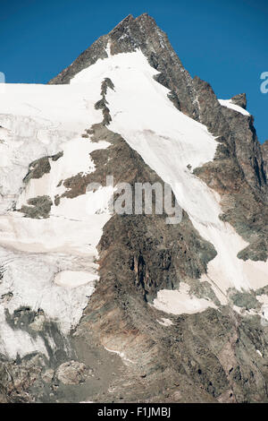 Wandern in den Alpen von Österreich Stockfoto