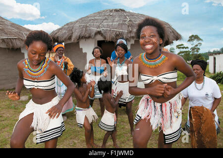 Xhosa-Tänzer Stockfoto