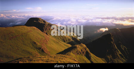 Mountain Range Cathedral Peak, Drakensberg KwaZulu Natal, Südafrika Stockfoto