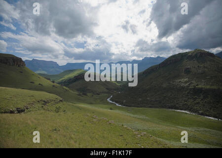 Des Riesen Burg, Drakensburg, KwaZulu Natal, Südafrika Stockfoto