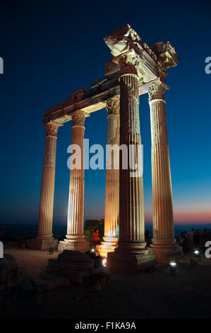 Tempel des Apollo Stockfoto