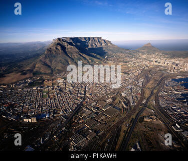 Kapstadt und Table Mountain Western Cape, Südafrika Stockfoto