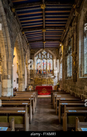 Kirche St. Martin-Le-Grand, York. Stockfoto