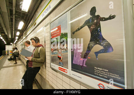 London, UK. 3. September 2015. Londoner U-Bahn hat verzögert den Start der Nacht-Röhre für den 12. September Obwohl The Rail, Maritime und Transport Union ausgesetzt hat Rohr Streiks am 8 / 10 September inmitten neue Gespräche über die geplante Nachtdienst Credit geplant geplant: Amer Ghazzal/Alamy Live-Nachrichten Stockfoto